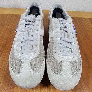 Puma Roma Suede Women’s Sneakers Gray Blue Size 7 EU 37.5 Classic Low Top Shoe